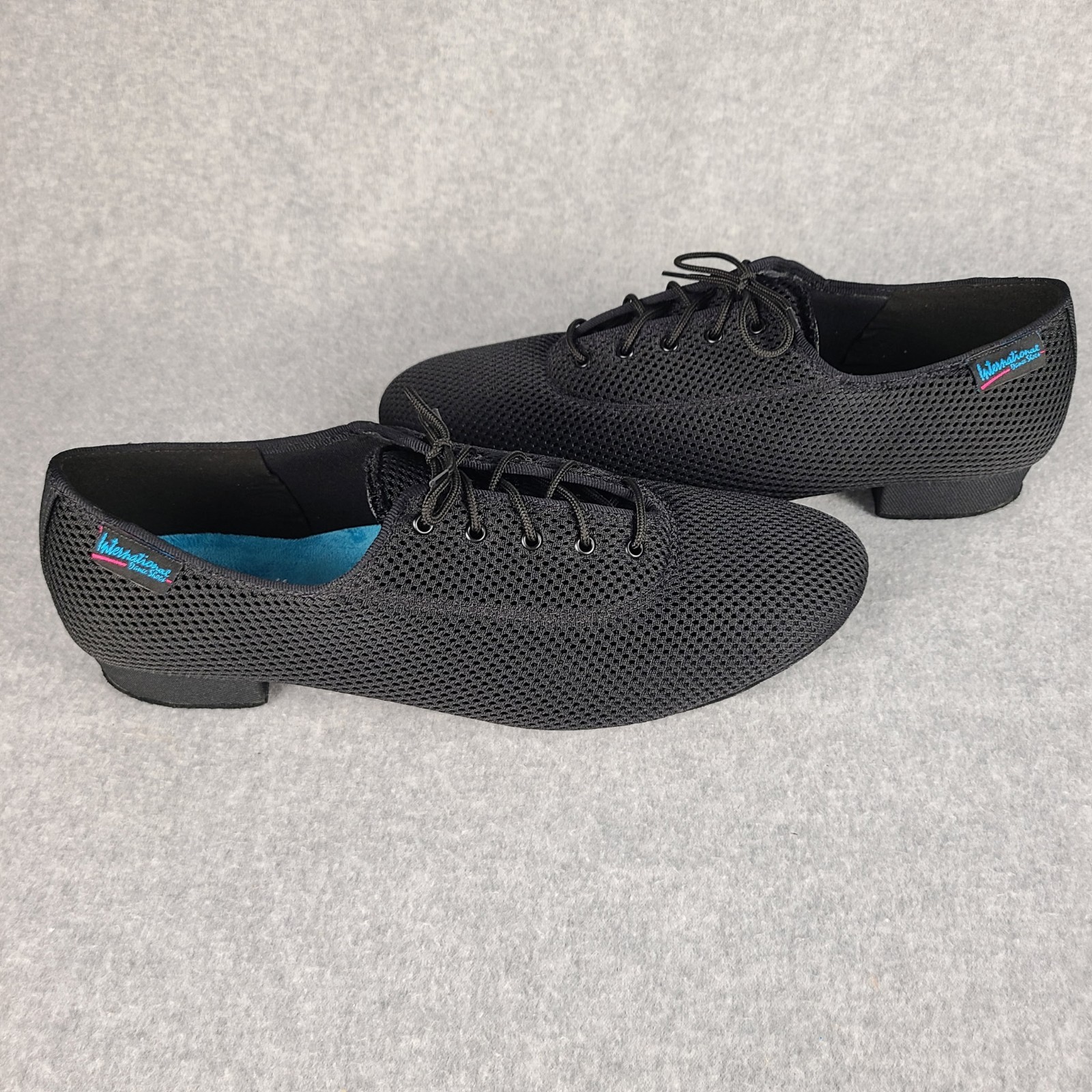 International  Dance Shoes Woman Ballroom Black  UK 10.5 / US 11.5 NEW W/O BOX