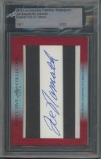 2015 Leaf Executive Collection Joe Namath Art Donovan Dual Cut Auto 1/1