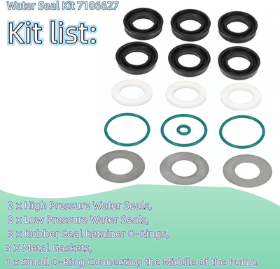 #ad #ad Bressure Washer Pump Seal Kit 7106627 for Simpson Cleaning Pressure Washer Pu... $23.95