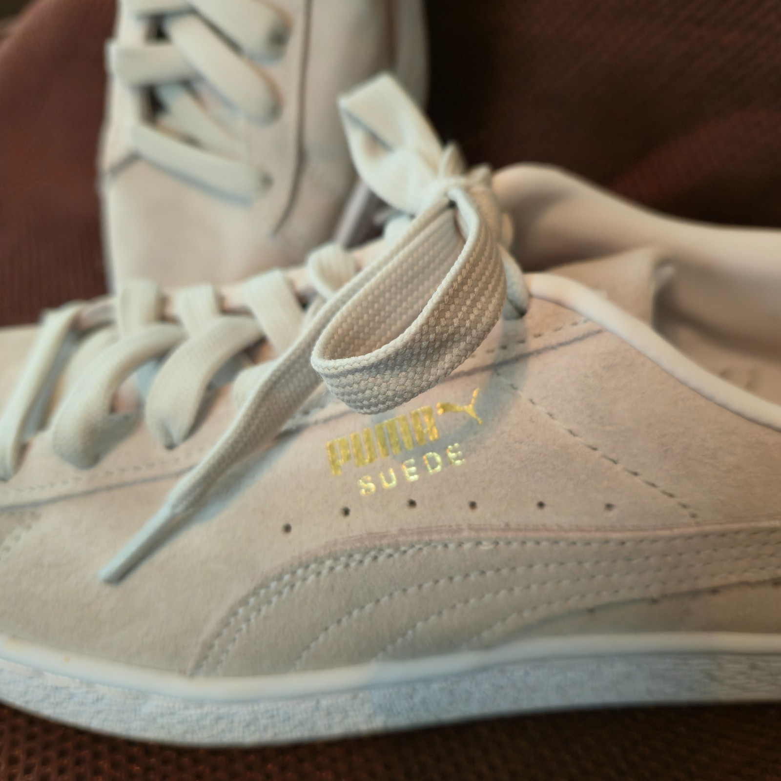 SAOLA scarpe uomo puma scamosciate taglia 8 5