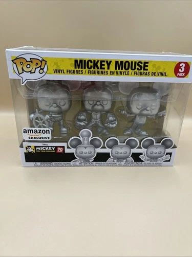 Funko Pop Mickey Mouse 3 Pack Mickey 90th Amazon Exclusive 2018