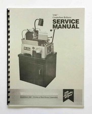Winona Van Norman Model V90 Valve Grinder Manual