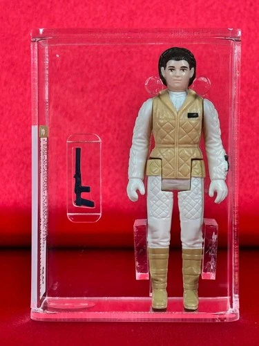 VINTAGE STAR WARS AFA 80 LEIA ORGANA HOTH OUTFIT HK