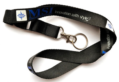 Micro-Star International MSI Schlüsselband Lanyard NEU (Sonderpreis)