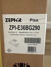Zephyr 36 Inch Pisa Under-Cabinet Range Hood