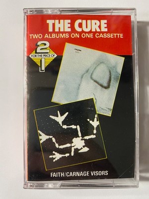 THE CURE Faith / Carnage Visors Robert Smith (2 albums on one) CASSETTE TAPE
