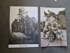 Oliver Grimm ( 2 Autogramme) Autogramm Autograph a. Autogrammkarte  signiert  