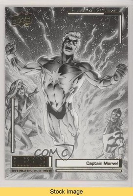 2023 Allegiance Avengers vs X-Men Black & White Captain Marvel #C36 READ 5x5