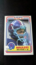 1984 Topps USFL Mike Rozier #109 RC Heisman