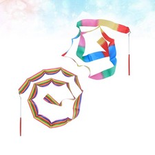 4 Pcs Streamers Rhythmic Gymnastics for Kids Ribbons Dancing Dance