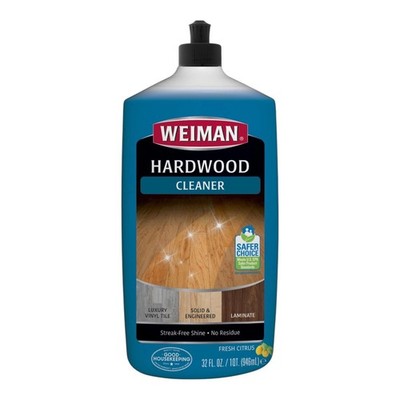 Weiman Professional Hardwood Floor Cleaner 32 Fl Oz Streak Free Plant Based