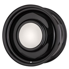 8"x18" JBW GLABBER GLOSS BLACK STEEL WHEELS FITS VW T4 CADDY (x4)