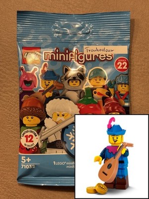 LEGO Minifiguren Serie 22 | Troubadour | VERSIEGELT | 71032 | col22-3