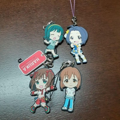 Idolmaster KyunChar 4pc Acrylic Straps Set   Haruka Amami