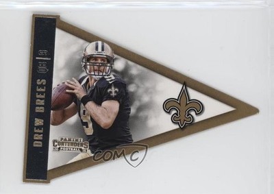 2015 Panini Contenders Pennants Drew Brees #P22 HOF qp4