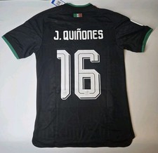 Mexico 2026 Third Authentic Jersey adidas Black S-L NWT Quinones #16 JL8546