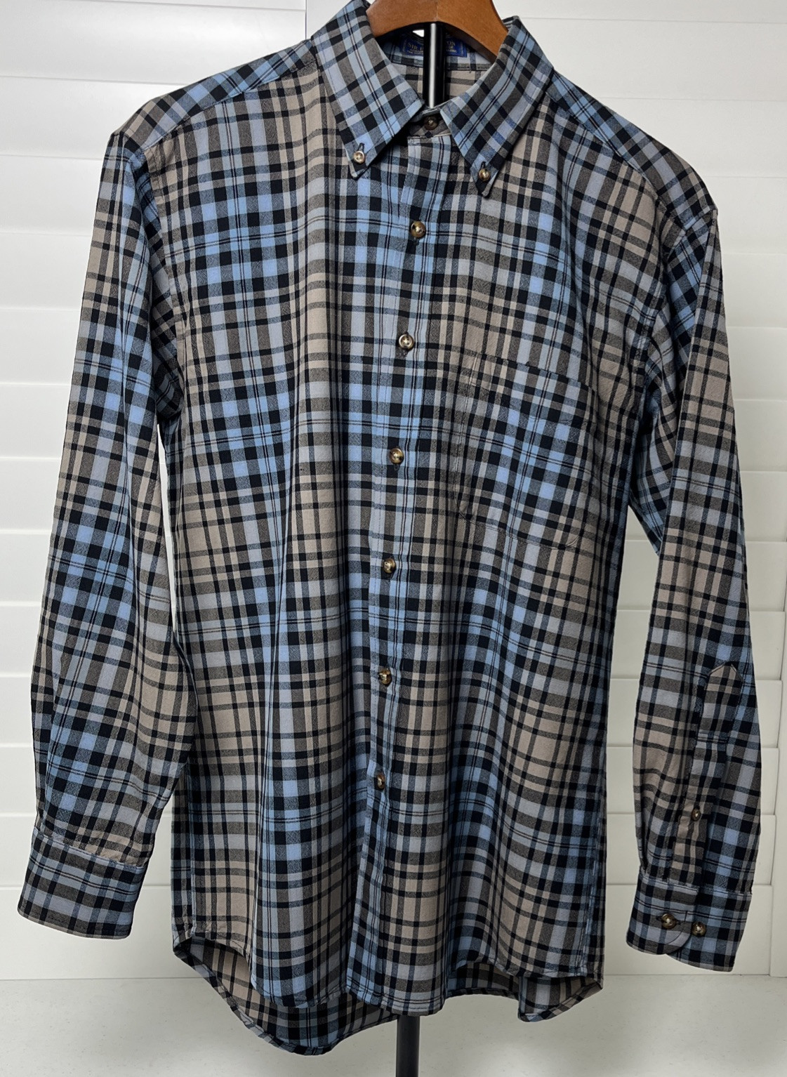 Pendleton Sir Pendleton Button Up Shirt Mens Medi… - image 1