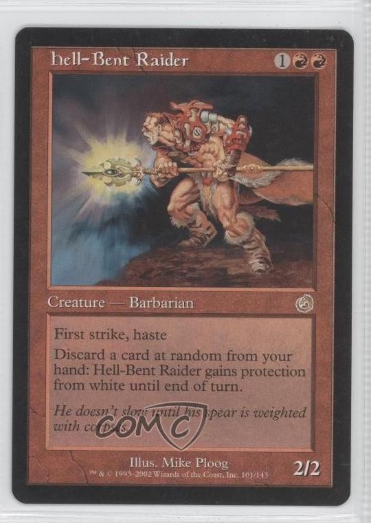 Hell-Bent Raider Magic: Torment #101 2002