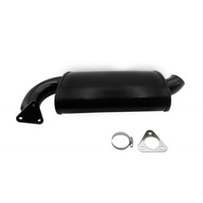Phat Boy Muffler Black For 3 Bolt Header For Beetle Dunebuggy Vw