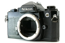  As-Is Nikon FE Black 35mm SLR Film Camera Body From JAPAN