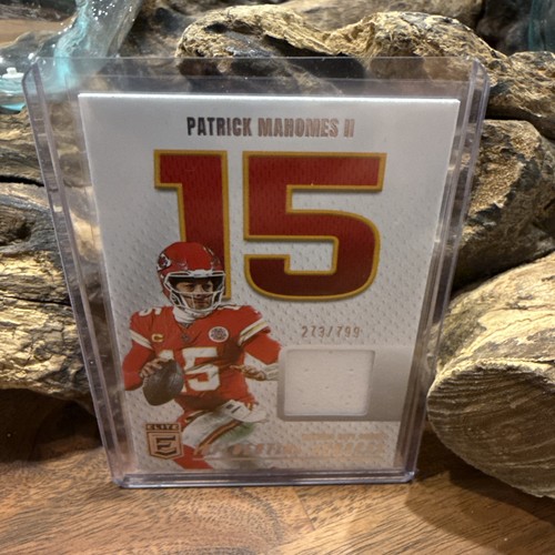 2025 Donruss Elite Patrick Mahomes Influential Jerseys #IJ-PMS /799 Chiefs
