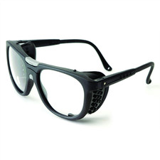 Sellstrom Safety Glasses - B5 Series - Clear Lens - Black Frame - Hard Coated -