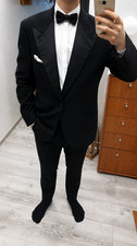 Emporio Armani Tuxedo Jacket 100 New wool Woolmark 