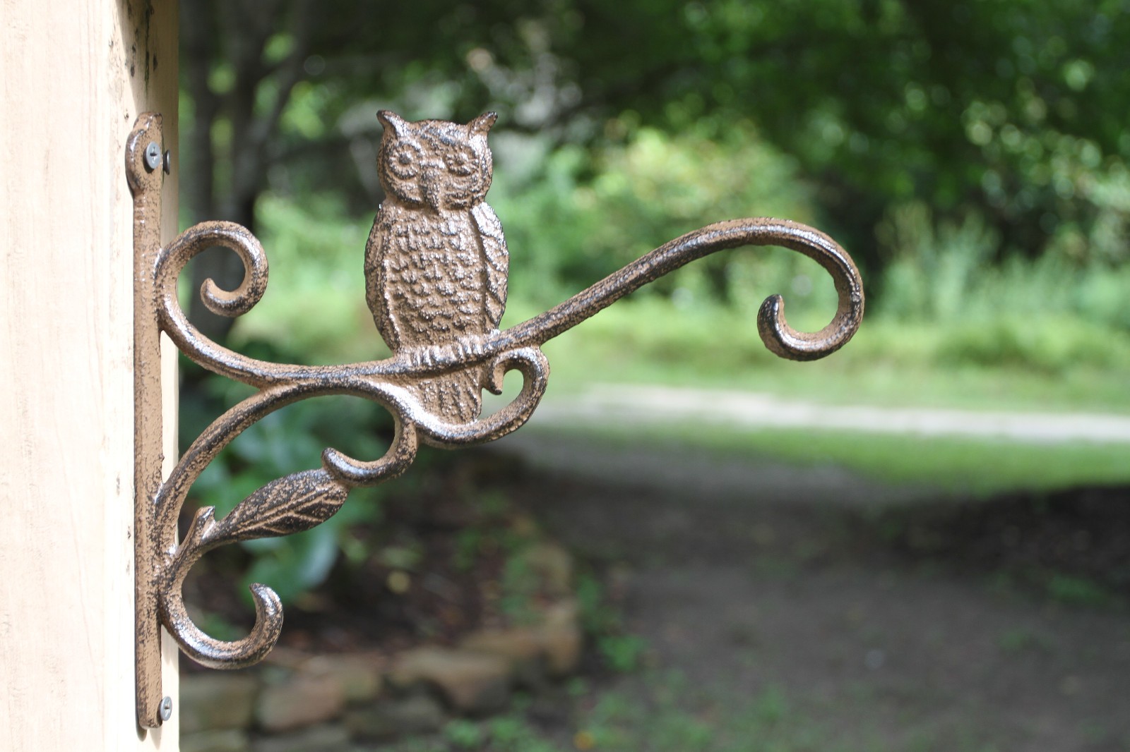 1-OWL PLANT HANGER,Hummingbird Feeder Holder,Garden Decor,All Occasion Gift,B-51