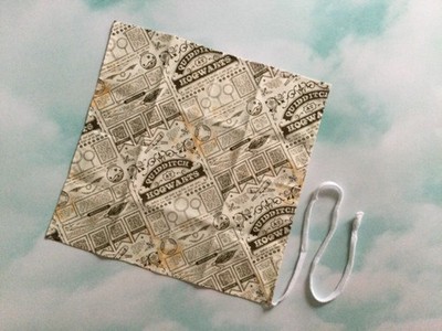 Cotton Cleaning Cloth Swab for Clarinet Flute ''Harry Potter Quidditch'' print