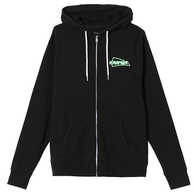 KRAMER Made to Rock Hard Fullzip Hoodie (Black) - XL