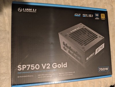 Sp750 V2 Gold Lian Li  ATX 3.1 80 Plus, Black