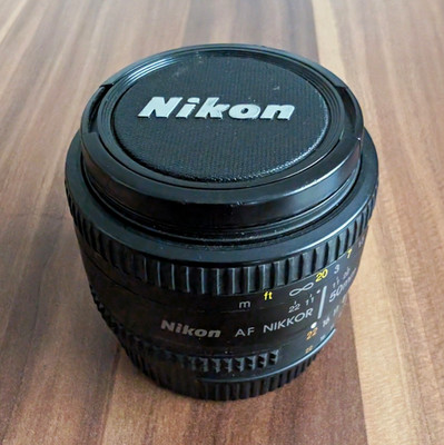 Nikon NIKKOR AF NIKKOR 50mm 1:1.8D Autofokus Objektiv Nikon AF