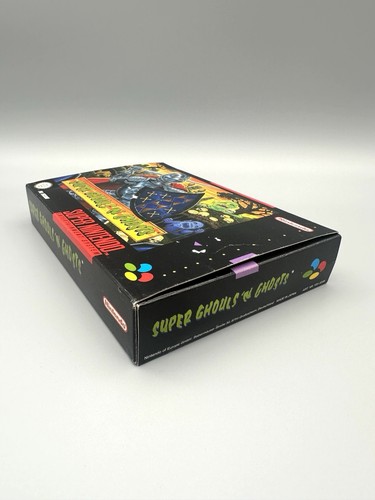 Super Ghouls 'n Ghosts SNES EMBALAJE ORIGINAL CIB Estado: Bueno - Imagen 5 de 18