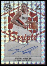 2023-24 Panini Mosaic #MS-WKR Jabari Walker Scripts