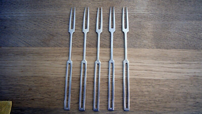 Dansk Designs LTD IHQ Jens Quistgaard Besteck 5 Fonduegabeln Style 728
