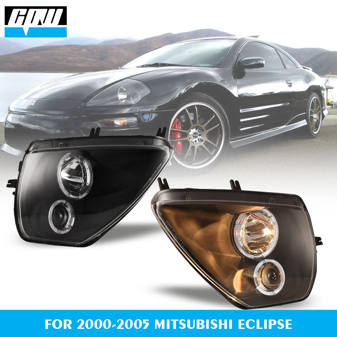 Faro Derecho Con Bombilla Halógena Para Mitsubishi Eclipse 2002-2005 - Reposición Directa
