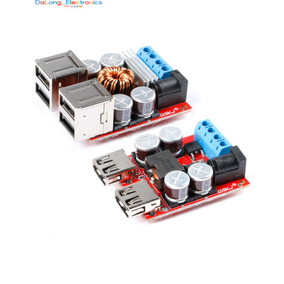 (5 Pcs) DC-DC 5V 10A Step-Down Voltage Regulator Module for Mobile and Vehicle Ch