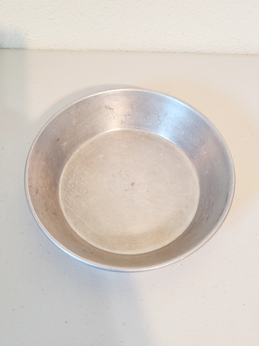 Vintage 10 Piece Girl Scout Camping Mess Kit Pans Utensils Carrying Case - Picture 5 of 10