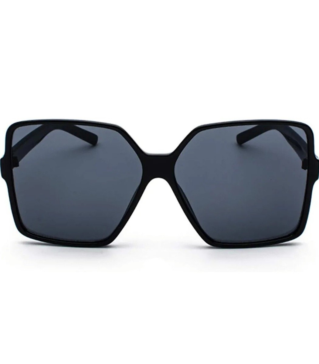 Womens Designer Style Sunglasses Oversized Square Retro Chic  display picture 3