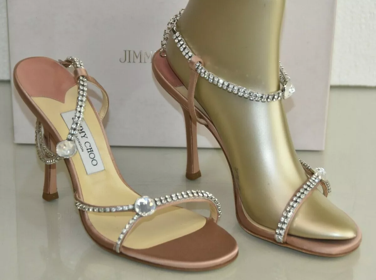 Jimmy choo store rhinestone heels