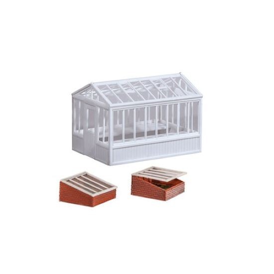 Wills SS20 Greenhouse & Cold Frames Railway OO Gauge 1:76 Scale Plastic Kit