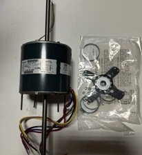 Genteq Fan & Blower Motor , 3/4 HP, 1 Ph, 60 Hz, 208-230 V, 1075 RPM, 3 Sp 3698