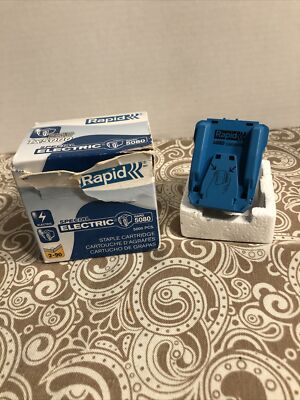 x5000 Esselte Rapid Staples Cartridge for Special Electric 5080e Stapler