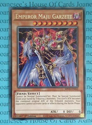 yugioh maju garzett deck Yu-Gi-Oh! - Dark Crisis - 25th Anniversary Reprint All cards will be carefully packed for safe transit. Maju Garzett