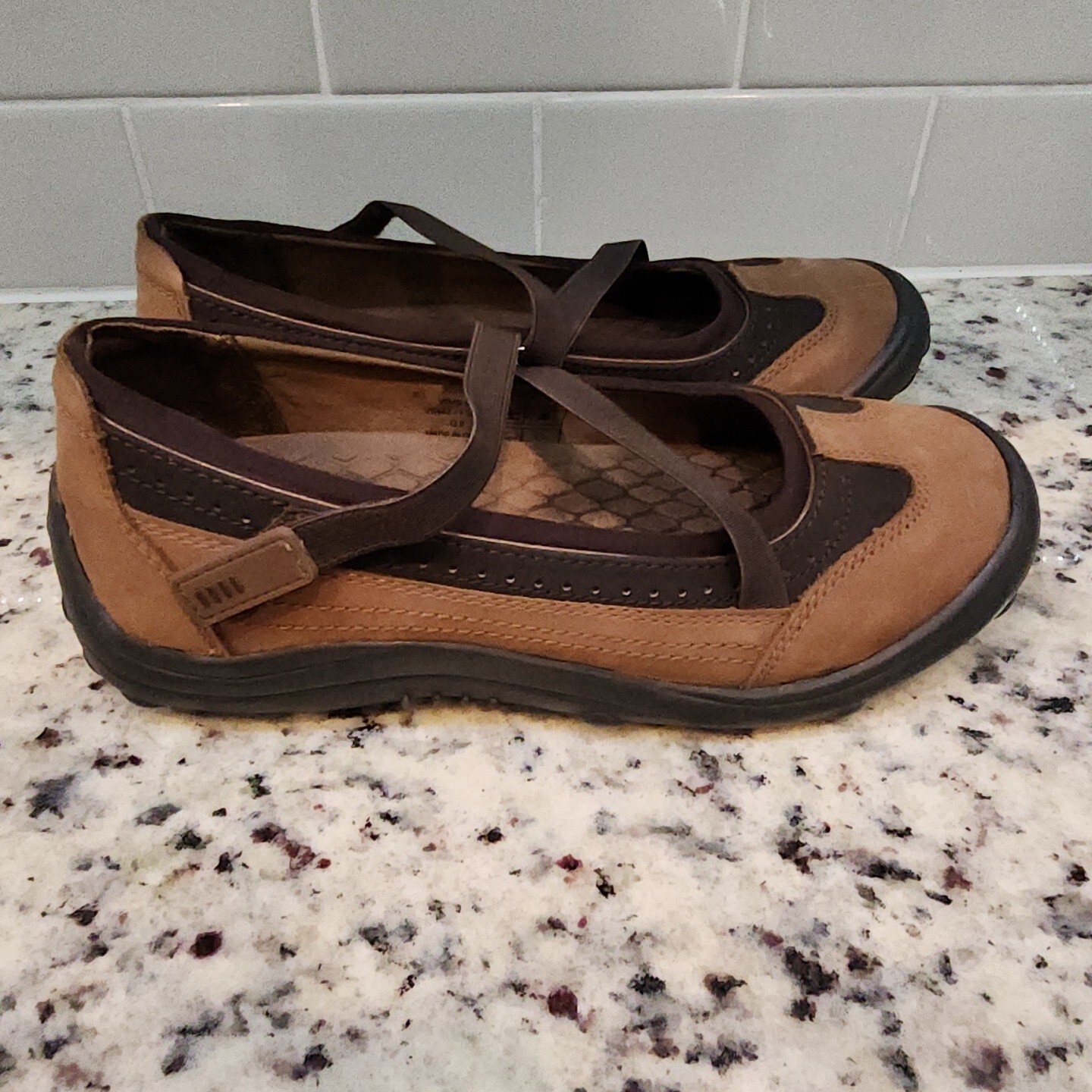 Lands End Slip On Shoes Womens Size 5.5 W Terrain Mar… Gem