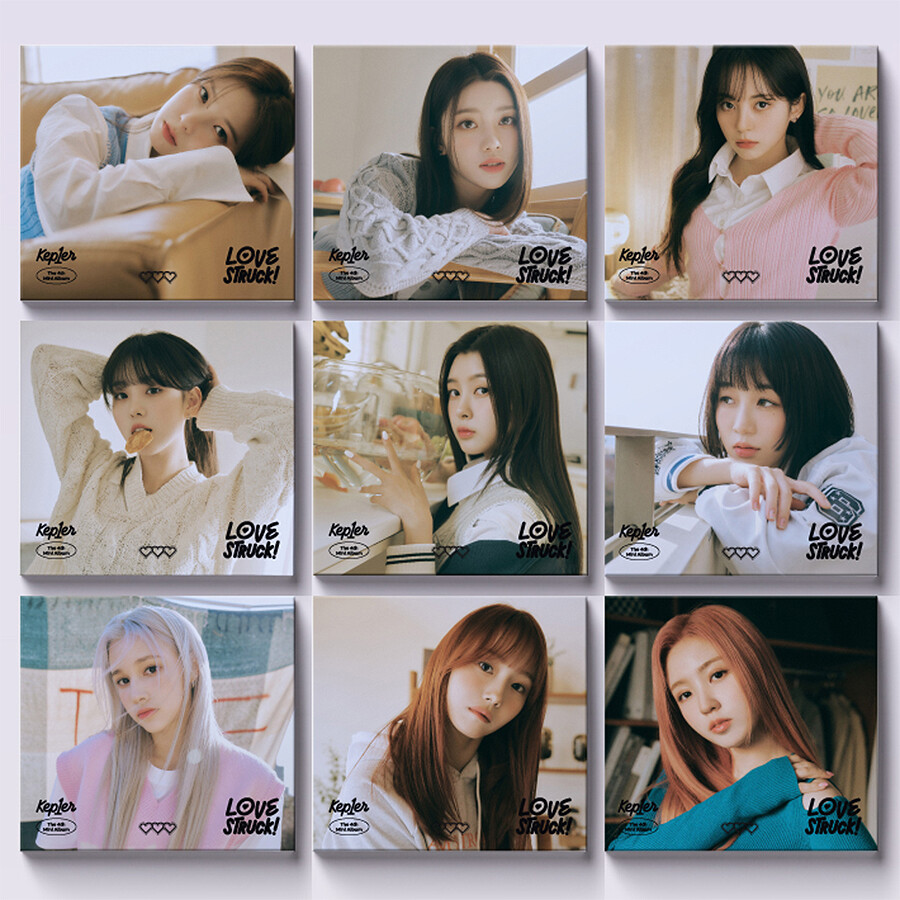 KEP1ER [LOVESTRUCK!] 4th Mini Album DIGIPACK Ver./CD+Photo