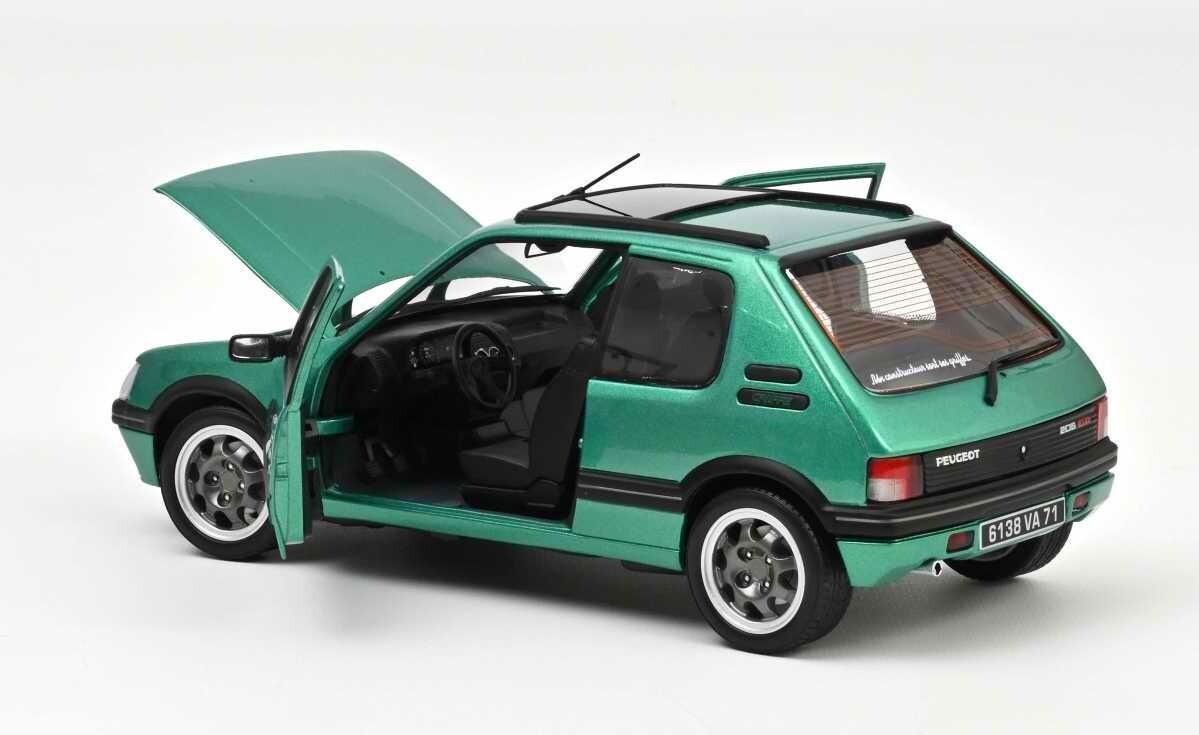 Miniature Voiture 205 Peugeot De Collection – En Verre (Occasion)