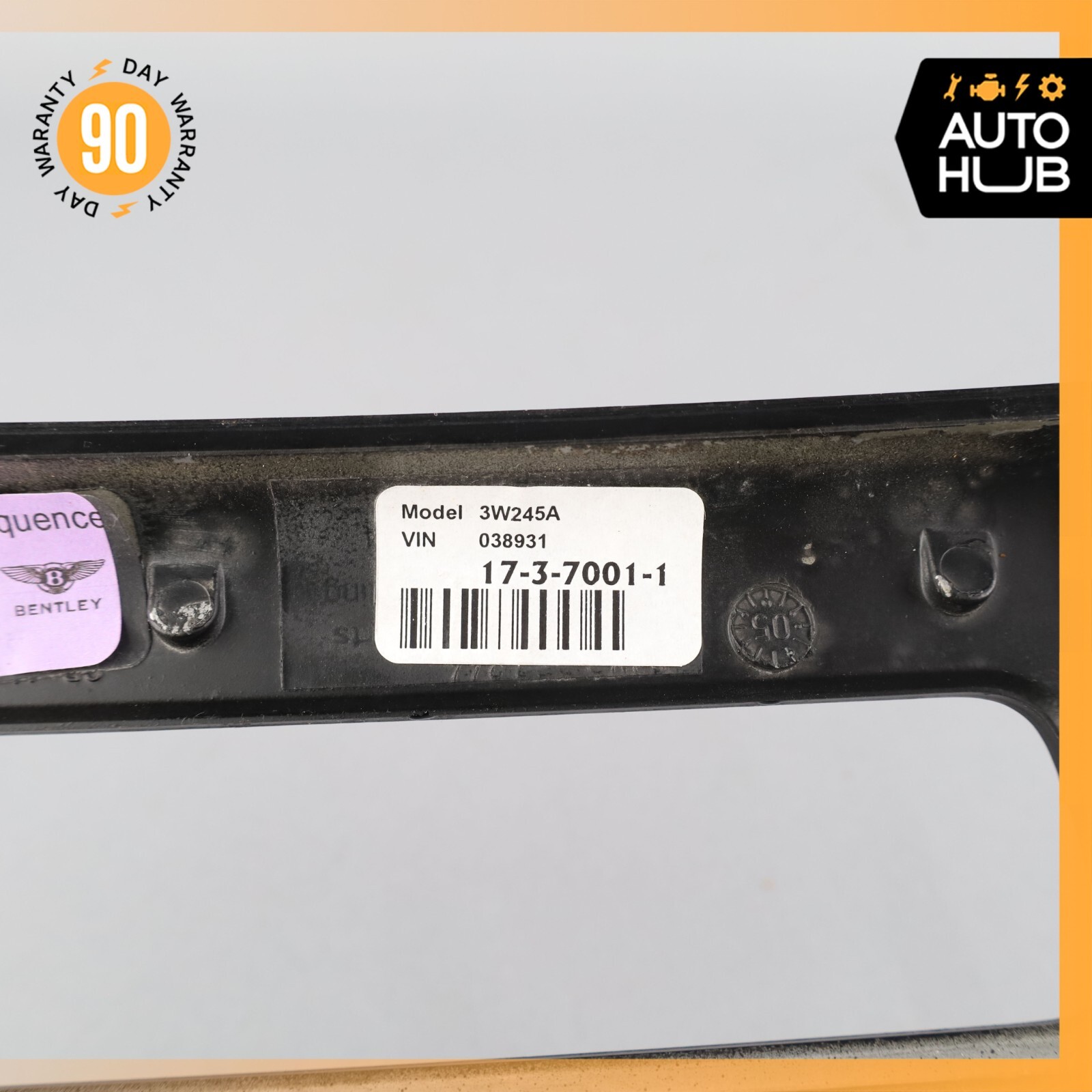 Bentley Continental Flying Spur Center Dashboard Instrument Panel Wood OEM 53k