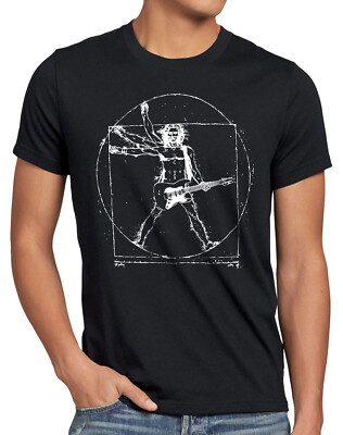 Da Vinci Rock T-Shirt musik festival gitarre metal open air wacken vinyl rock