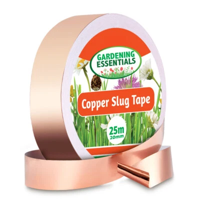 SOL 25M Copper Tape 20mm Self Adhesive Conductive Foil EMI Shielding Slug Repellent